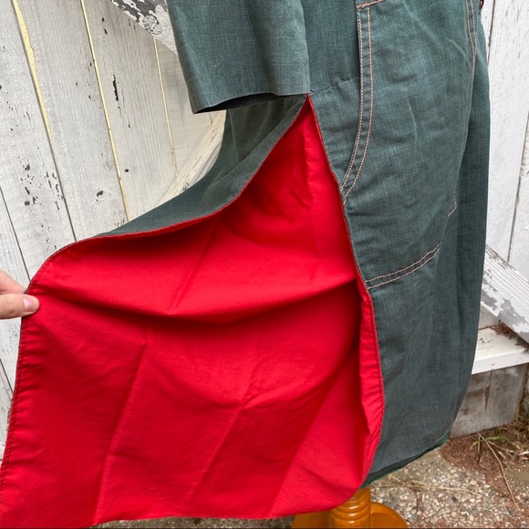 70’s Vintage Jennifer Eden Pleated Workwear Dress - Picture 5 of 7